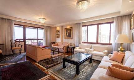 Apartamento com 5 quartos à venda na Avenida Paraná, 111, Cabral, Curitiba