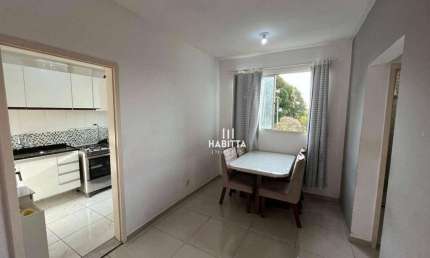 Apartamento com 2 dormitórios à venda, 50 m² por R$ 195.000 - Chácara - Betim/MG