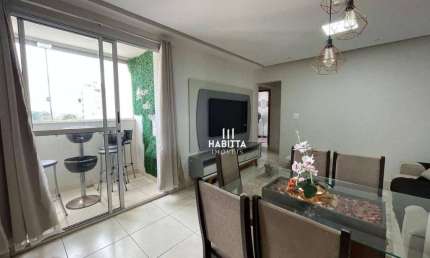 Apartamento com 3 dormitórios para alugar, 90 m² por R$ 3.204/mês - Centro - Betim/MG