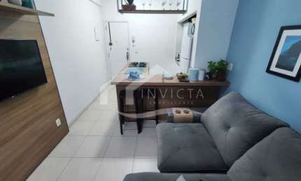 Apartamento com 1 quarto à venda na Avenida Prado Júnior, Copacabana, Rio de Janeiro, 37 m2 por R$ 550.000