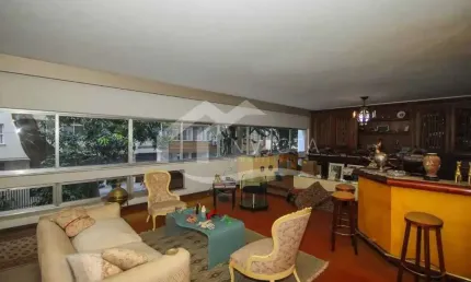 Apartamento com 4 quartos à venda na rua cinco de julho, copacabana, rio de janeiro, 320 m2 por r$ 2.500.000