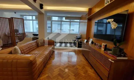 Apartamento com 3 quartos à venda na avenida rainha elizabeth da bélgica, ipanema, rio de janeiro, 168 m2 por r$ 3.200.000
