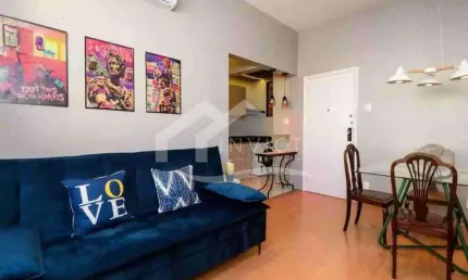 Apartamento com 1 quarto à venda na Rua Júlio de Castilhos, Copacabana, Rio de Janeiro, 50 m2 por R$ 872.000