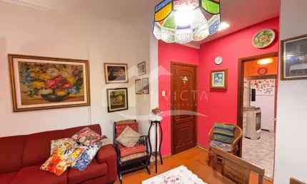 Apartamento com 2 quartos à venda na rua marechal mascarenhas de morais, copacabana, rio de janeiro, 60 m2 por r$ 720.000