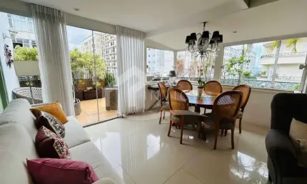 Apartamento com 3 quartos à venda na avenida rainha elizabeth da bélgica, copacabana, rio de janeiro, 180 m2 por r$ 2.990.000