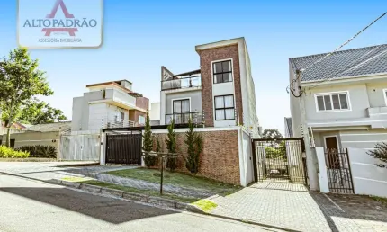 Sobrado alto padrao à venda em boa vista, curitiba: 270m², 3 dormitórios, 1 suíte, 4 banheiros. oportunidade por r$1.700.000!