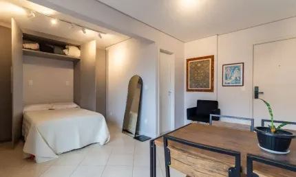 Apartamento tipo para venda em pompeia com 1 quarto, 33m²