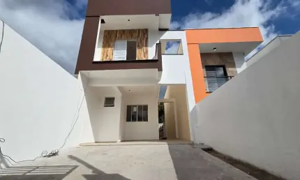 Sobrado para venda em parque rizzo com 3 quartos, sendo 1 suíte, 104m²