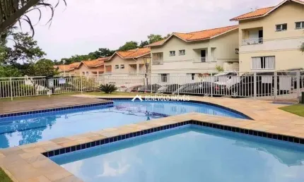 Casa com 3 dormitórios para alugar por R$ 5.105/mês - Paisagem Renoir - Cotia/SP