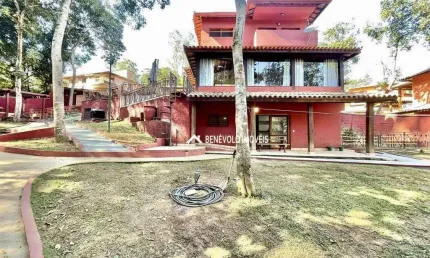 Casa com 4 dormitórios à venda, 1400 m² por R$ 4.900.000 - Chácara dos Lagos - Carapicuíba/SP