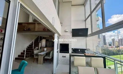 Apartamento com 3 dormitórios à venda, 145 m² por R$ 2.200.000 - Alphaville Empresarial - Barueri/SP