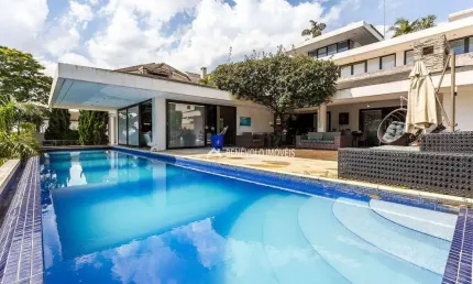 Casa com 4 dormitórios à venda, 531 m² por R$ 7.500.000 - Alphaville 08 - Santana de Parnaíba/SP