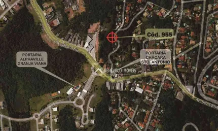 Terreno à venda, 570 m² por R$ 295.000,00 - Granja Viana - Carapicuíba/SP