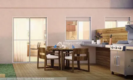 Apartamento com 2 dormitórios à venda, 86 m² por R$ 550.000 - Granja Viana - Cotia/SP
