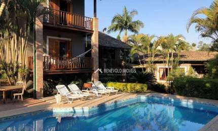 Casa com 4 dormitórios à venda, 450 m² por R$ 2.280.000 - Granja Viana - Recanto Inpla - Carapicuíba/SP
