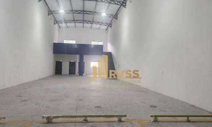 Galpão/Depósito/Armazém A/C 313m², H= 7m, 2 Wc, Mezanino 45m² recém-construído
