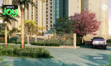 APARTAMENTOS DE 42M COM 1 DORMITÓRIO, 51M COM 2 DORMITÓRIOS E 54M COM 2 DORMITÓRIOS (SUÍTE), 1 VAGA DE GARAGEM, VARANDA E LAZER COMPLETO DE CLUB