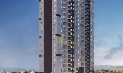 Apartamento ao lado do metrô, 45,78m², 2 dormitórios, terraço grill, 1 vaga.