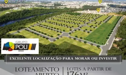 Terreno à venda na Rua Estado do Pará, 273, Loteamento Terras de São Pedro e São Paulo, Salto