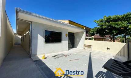 Casa para Venda em Pontal do Paraná, Canoas, 3 dormitórios, 1 suíte, 2 banheiros, 2 vagas