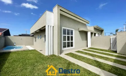 Casa para venda em matinhos, gaivotas, 3 dormitórios, 1 suíte, 2 banheiros