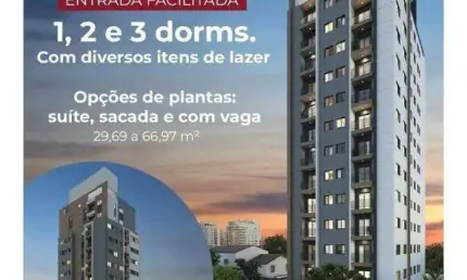 Apartamento  Lançamento 29 m² por R$ 249.900 - Parque Paineiras - São Paulo/SP