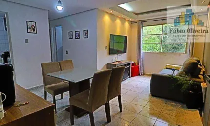 Apartamento Condominio Atlantico Sul  com 2 dormitórios à venda, 53 m² por R$ 220.000 - Jardim Santo André - Santo André/SP