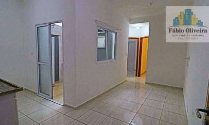 Apartamento com 2 dormitórios para alugar, 39 m² por R$ 1.520,00/mês - Jardim do Estádio - Santo André/SP