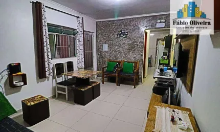 Casa com 2 dormitórios à venda, 69 m² por r$ 300.000,00 - jardim do estádio - santo andré/sp