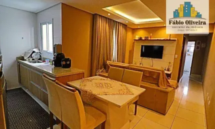 Cobertura com 2 dormitórios à venda, 55 m² por R$ 350.000,00 - Vila Guarani - Santo André/SP