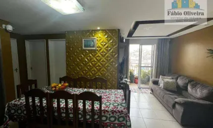 Apartamento com 2 dormitórios à venda, 60 m² por r$ 275.000 - jardim do estádio - santo andré/sp