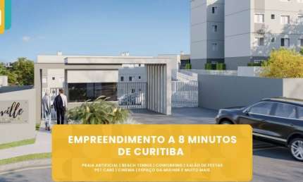 Apartamento com 2 quartos à venda na Rua Alfredo de Andrade, 115, Jardim Monterrey, Almirante Tamandaré