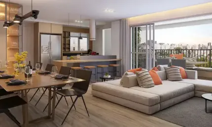Apartamento à venda com 133m² 4 quartos 3 suítes 2 vagas vila andrade