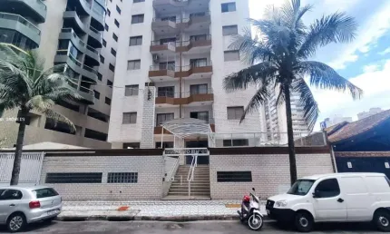 Apartamento Quadra Mar para Venda em Praia Grande, Aviação, 2 dormitórios, 1 suíte, 2 banheiros, 1 vaga