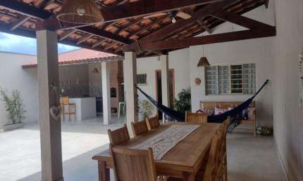 Casa com 3 dormitório à venda no Jardim Inocoop, Mogi Mirim - com área de lazer POR R$520.000