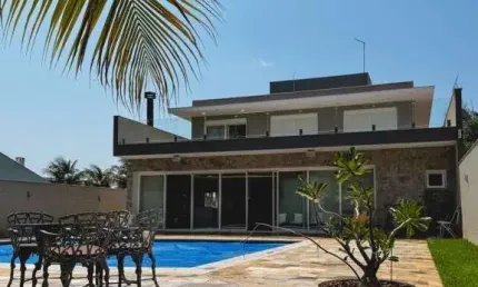 Sobrado Condomínio com 7 quartos à venda por R$ 4800000.00, 550.00 m2 - ELDORADO DO RIO PARANA - PORTO RICO/PR