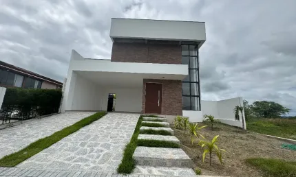 Casa com 3 suítes no Condomínio Campos do Conde Em Campina Grande