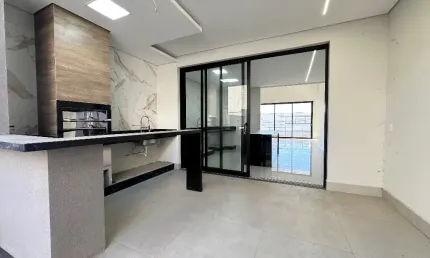 Casa nova à venda em condomínio no Swiss Park - Campinas/SP com 223m3 e 3 quartos