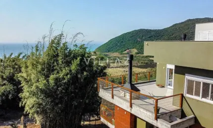 Casa com Vista Mar à Venda – Praia da Silveira, Garopaba/SC 4 Quartos