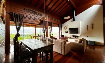 Casa na Ferrugem com vista para lagoas – Porteira fechada
