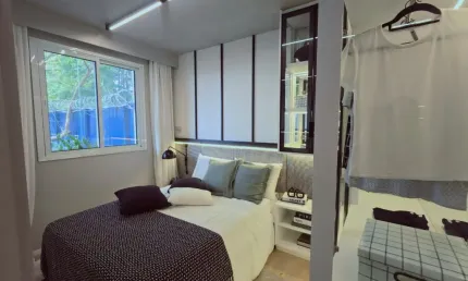 Seu espaço, seu estilo -1 dormitório com opção de varanda.