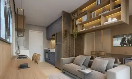 Apartamento à venda na rua gutemberg, vila congonhas, são paulo, 26 m2 por r$ 261.000