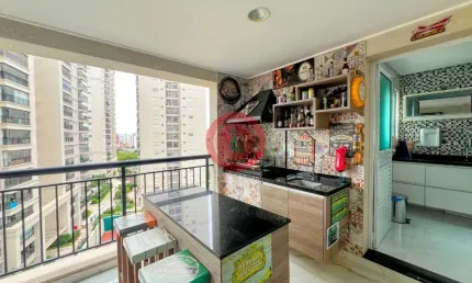 Apartamento de 126m2 com 3 suítes à venda no condomínio clube Royale Merit, no Jardim Bela Vista, Santo André SP!