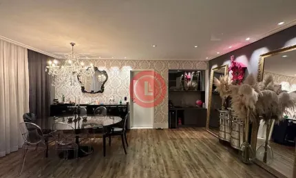 Apartamento de 135m2 com 3 suítes à venda no condomínio clube royale tresor, no jardim bela vista, santo andré sp!
