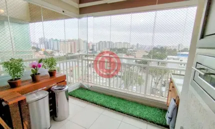 Apartamento à venda na Vila Apiaí (Paraíso), Santo André-SP: 3 quartos, 1 suíte, 2 salas, 2 banheiros, 2 vagas de garagem, 75 m²