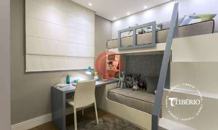 Apartamento à venda em Santo André-SP, Campestre! 3 quartos, 1 suíte, 2 banheiros, 1 vaga, 59,59 m²! Confira já!