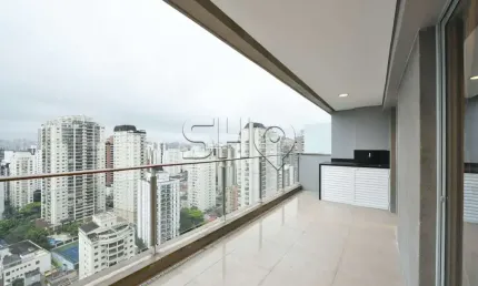 Apartamento com 1 quarto para alugar na rua marcos lopes, 272, vila nova conceição, são paulo, 68 m2 por r$ 11.300