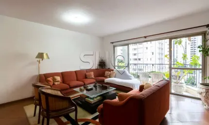 Apartamento com 4 quartos à venda na avenida rouxinol, 900, indianópolis, são paulo por r$ 1.990.000