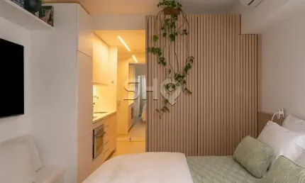 Apartamento com 1 quarto à venda na rua álvaro de carvalho, 163, centro, são paulo, 21 m2 por r$ 420.000