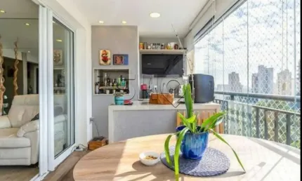 Apartamento com 2 quartos à venda na Rua Doutor Luiz Migliano, 1870, Morumbi, São Paulo por R$ 1.300.000